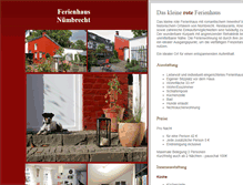 Tablet Screenshot of ferienhaus-nuembrecht.de